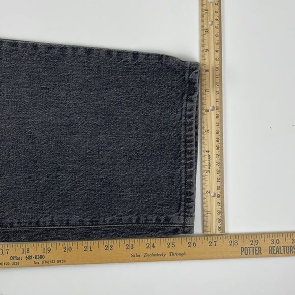 Universal Thread Gray Vintage Straight Cropped Jeans 31x26 Women's 12 NWT - Picture 6 of 15